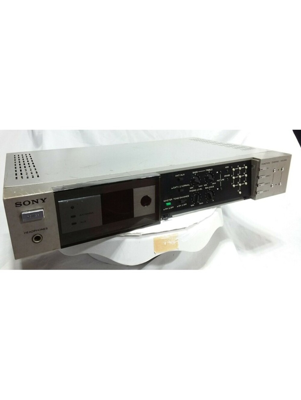 Sony VTX-1000R Vintage Frequency Synthesizer AV Tuner Japan